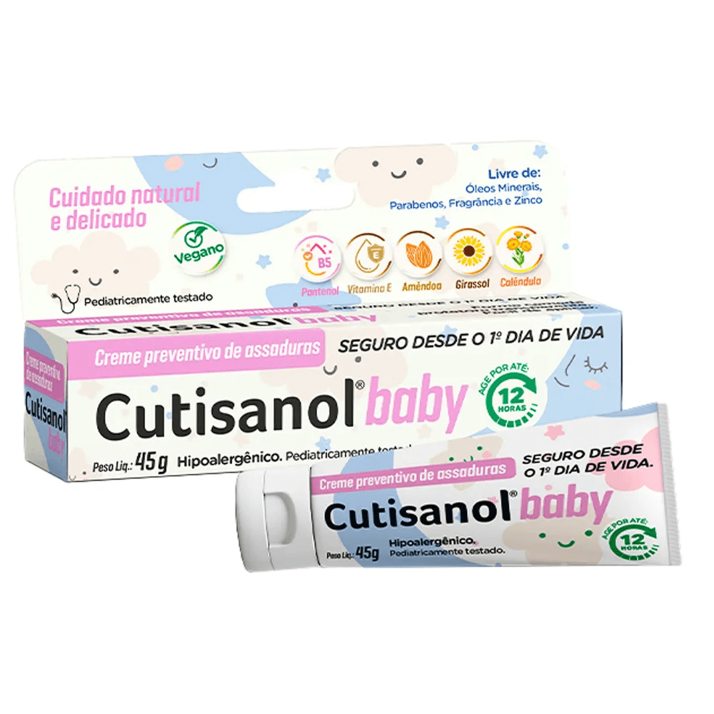 Creme Preventivo de Assaduras Cutisanol Baby 45g